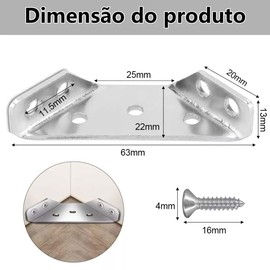 Soporte De Esquina De Acero Inoxidable, 30 Mensulas Para Repisa Triangular，Incluye Tornillos, Destornilladores