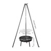 Guogiyala Tripod Foldable Grill - Camping Fire Adjustable chain grill