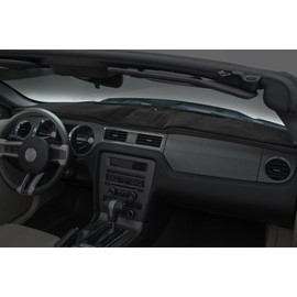 Coverking Custom Fit Dashboard Cover for Select Ford Fusion Models - Velour (Black)