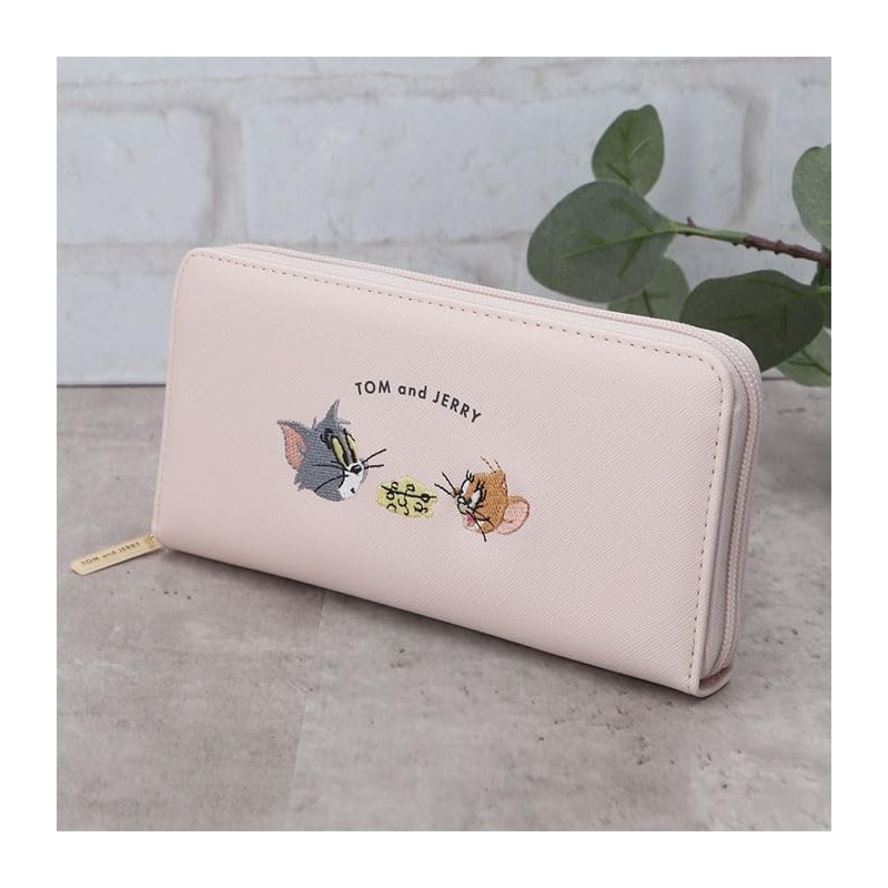 BACKYARD FAMILY Character Long Wallet Tom and Jerry Ashiya Blue