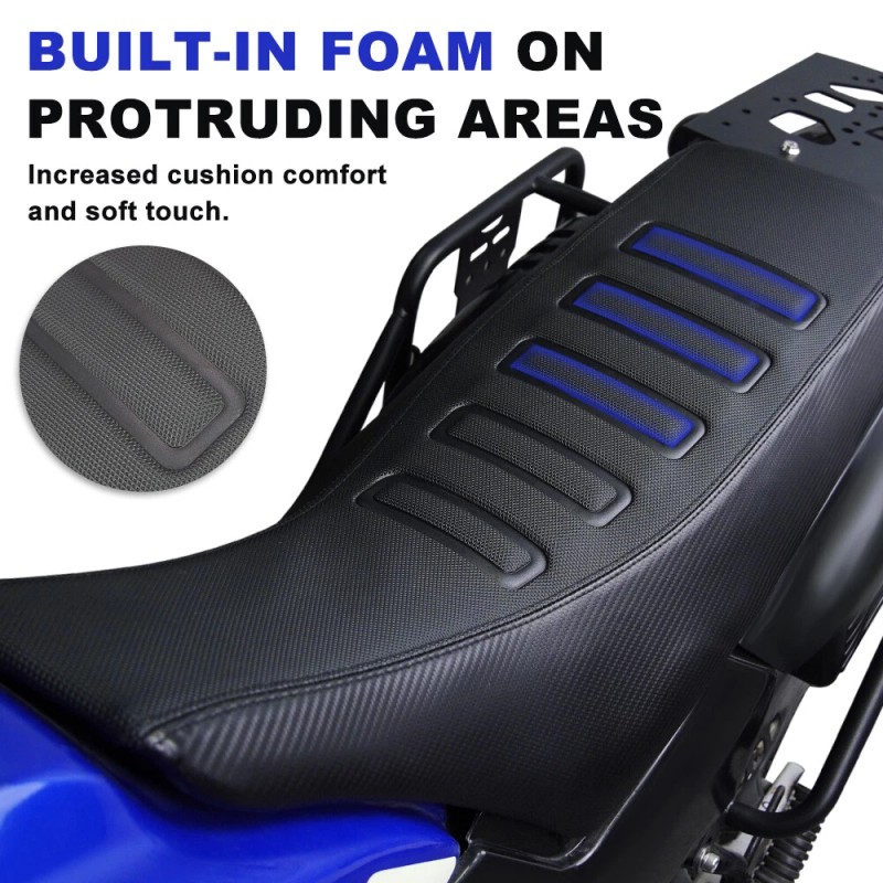 xitomer Motorcycle Waterproof Leather Seat Cover Fit For Yamaha TW200