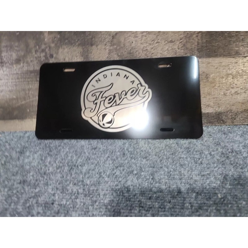 b4 nada Indiana Fever Aluminum Plate Laser Etched Car Front
