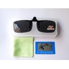 Whatif Sunglasses, Clip-on UV400 Sunglasses, Front Apart Polarized Lenses, For