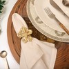 Napkin Rings Set of 12, Fleur-di-lis Napkin Holders, Napkin Rings