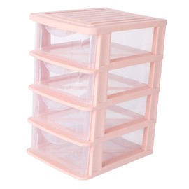 Hohopeti Type Makeup Organizer Desktop Storage Box for Cosmetics Stationery and Sundries Dustproof and Versatile Household Storage