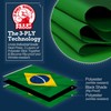 Anley Rip-Proof Technology Double Sided 3-Ply Brazil Flag 3x5 Foot