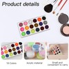 Multi-Color Nail Glitter Set,18 Shimmering Glitter Colors Micro Mini Glass