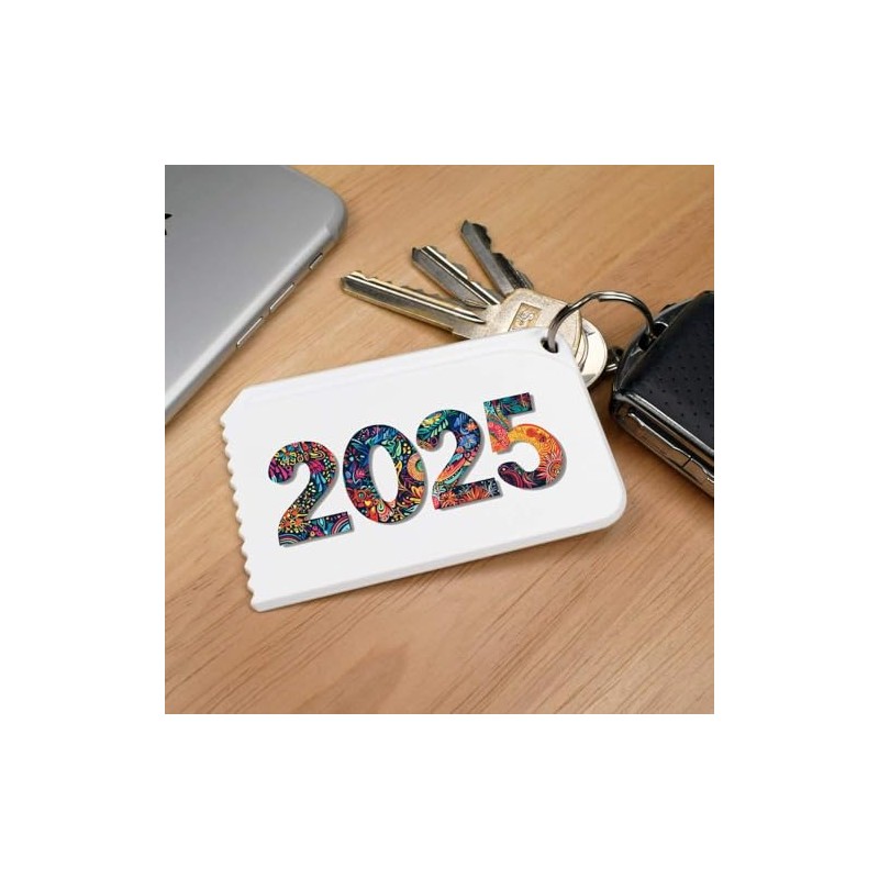 Azeeda 'Colourful 2025' Plastic Ice Scraper (IC00041269)