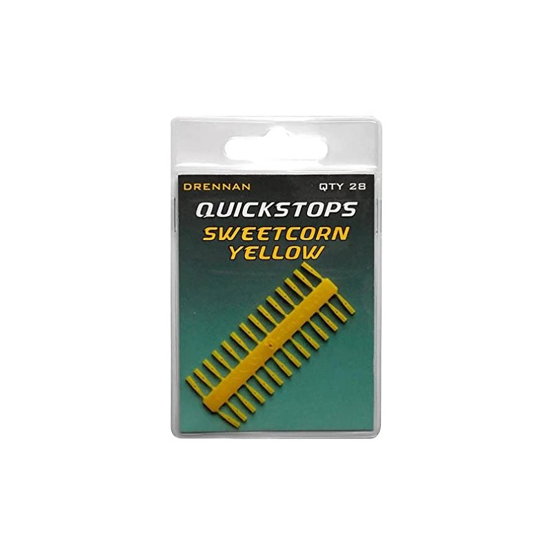 Drennan Pushstops Sweetcorn Yellow Qty 25