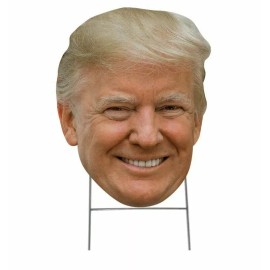 TRUMP 2024 KEEP AMERICA GREAT 18"x14" YARD SIGN WITH STAKE PENCE WHOLESALE USA