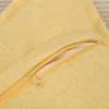 Madizz Set of 2 Linen Cushion Covers with Broad Edge