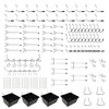 BELLO YON 143pcs Pegboard Hooks, Pegboard Accessories Organizer Kit, 1/8