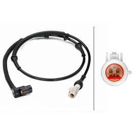 HELLA 6PT 014 494-871 Sensor, exhaust gas temperature - 2-pin connector - Bolted - Cable: 730mm