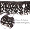 Molefi 8 Inch 4 Pack Black Brazilian Virgin Funmi Curly