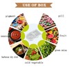RHBTH 25 Two-Room Spice Containers + 25 Spoons and 25