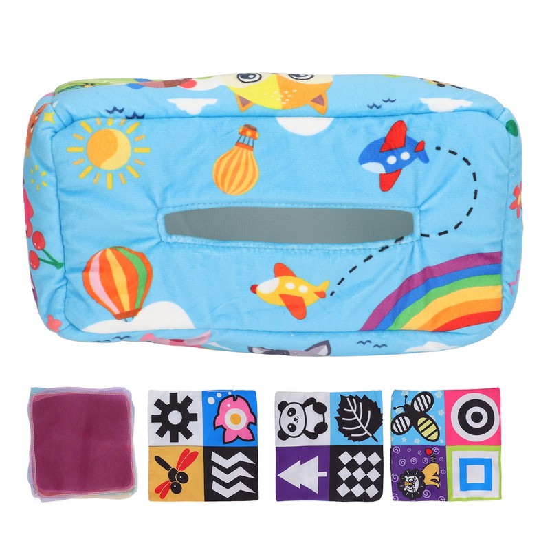 Tissue Paper Toy Wrinkle Learning Simulating Finger Exercises Soft Scarf