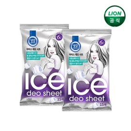 Cold sensation therapy ice deo sheet x 1 + 1 more (total 2) cooling sheet / 냉감테라피 아이스 데오 시트 x 1개+1개 더(총2개)쿨링시트