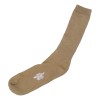 Genuine Issue 6 Pair USOA GI MILITARY SURPLUS ANTI-MICROBIAL BOOT SOCK - Coyote - Athletic - Small