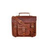 Jaald Leather Messenger Bag Laptop Case Office Briefcase Gift For