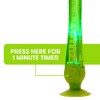 FIREFLY Light-up Timer Toothbrush with Suction Cup, 2 Count