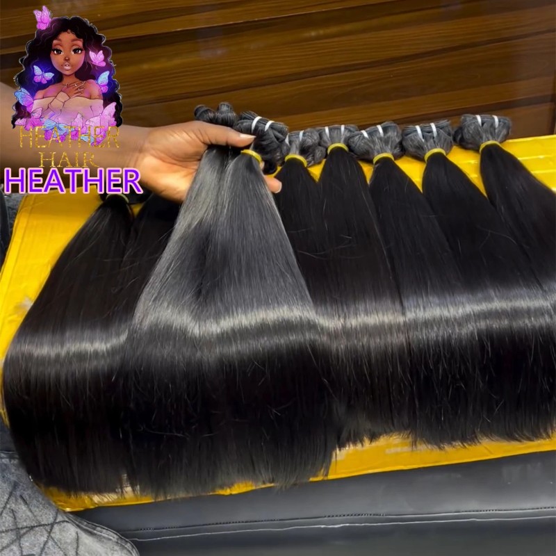 14a Grade Human Hair Bundles Bone Straight Original Burmese Curly
