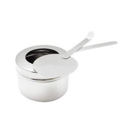 TrueCraftware- Stainless Steel Chafing Fuel Holder with Cover- Chafing Dish Fuel Holder Catering Food Warmers Buffet Heating Food Warmer Party Holiday Buffet Weddings Catering