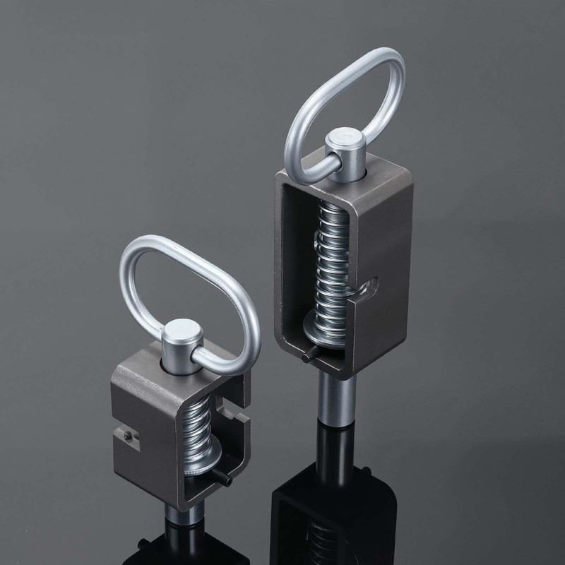 KOVOSCH 4 Pack Trailer Gate Latch, Heavy-Duty Weld-On 5/8" Spring