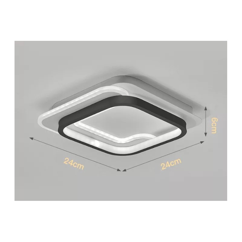 generic Lámpara De Techo Tricolor Led Moderna Para Pasillo Y