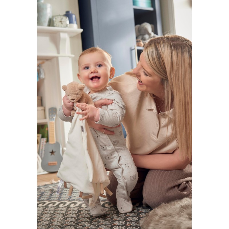 Mamas & Papas Baby/Toddler Super Soft Comforter, Bear