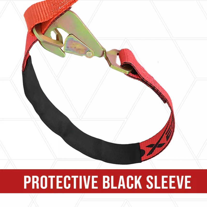 Boxer Tool V Bridle Tow Straps 2" x 6' Snap