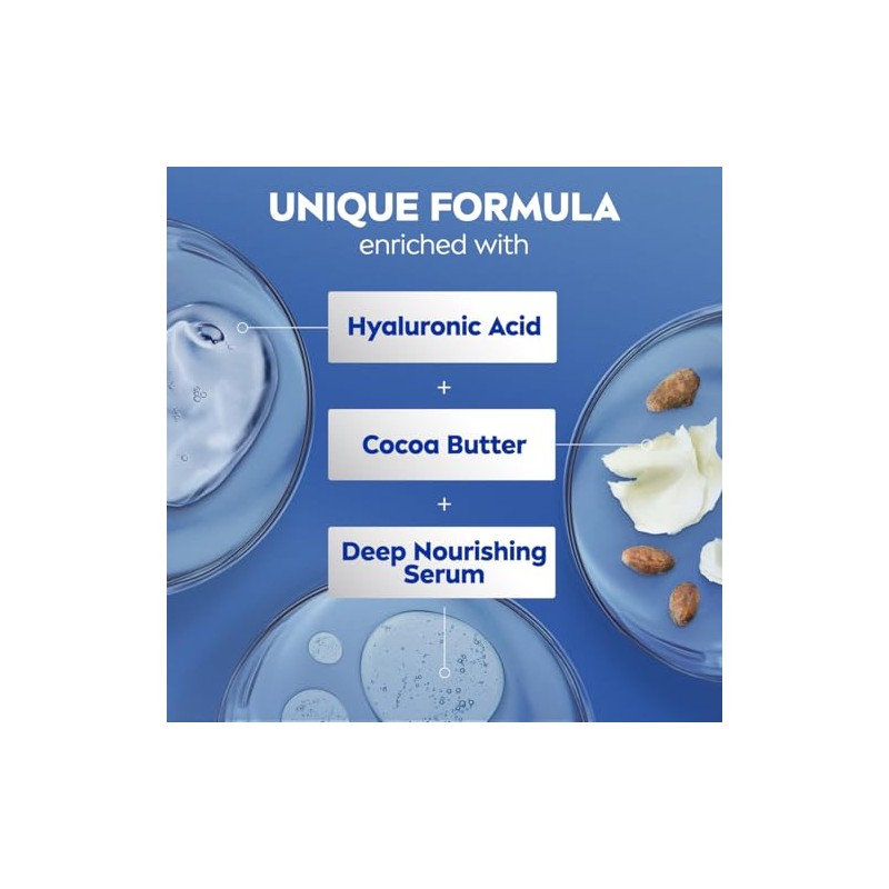 Nivea crema corporal de manteca de cacao, 15.5 onzas