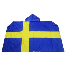 AZ FLAG Sweden BODY Flag 3' x 5' - Swedish CAPE FAN flags 90 x 150 cm - Banner 3x5 ft