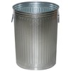 MARKSON 20 Gallon Trash Can with Lid Round Galvanized Steel