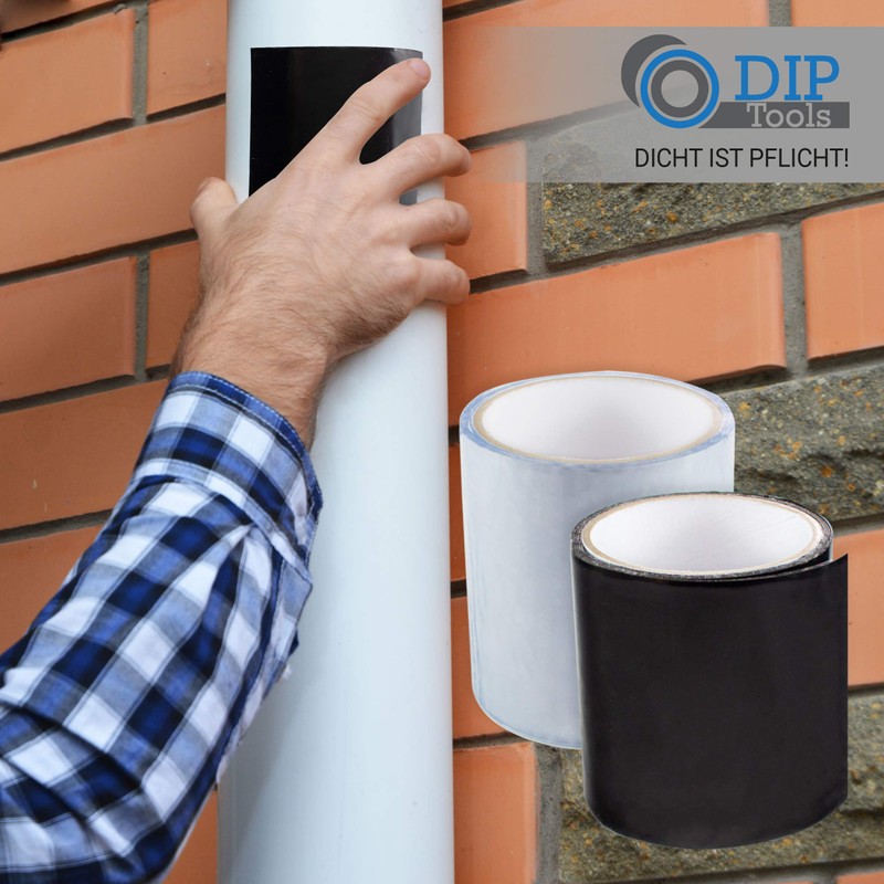 DIP Tools Innovative Waterproof Repair Tape for Pool, Home, Gutter