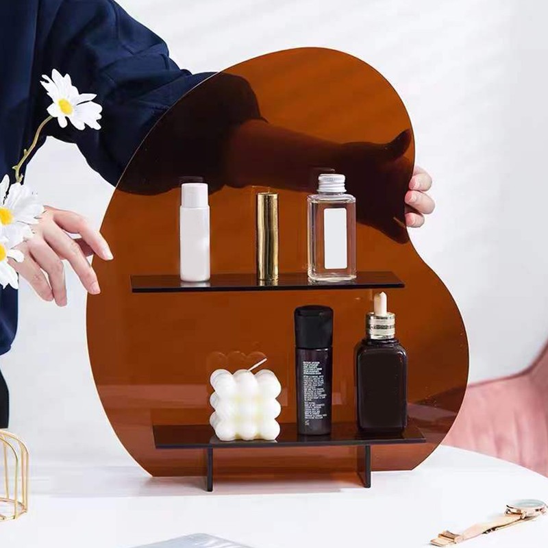 Cosmetic Storage Rack Makeup Shelf Organizer for Bathroom Bedroom Dressing