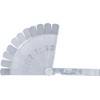 BGS 3184 12 Blades Precision Feeler Gauges Bent, Silver