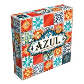 Plan B Games , Azul, Tile Laying Game, Ages 8+, 2 to 4 Players, 30 to 45 Minutes Playing Time,Black