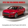 Fancemot Carbon Fiber Front Bumper Lip Splitter Compatible with Ford
