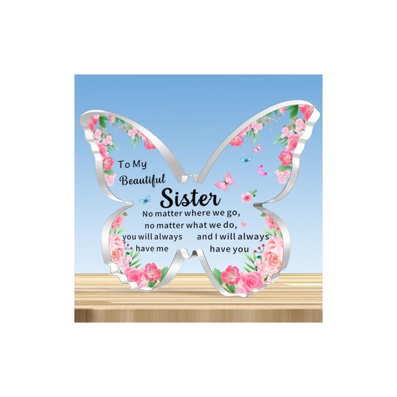 JMIMO Sister Gifts Sister Birthday Christmas Graduation Gifts Keepsake
