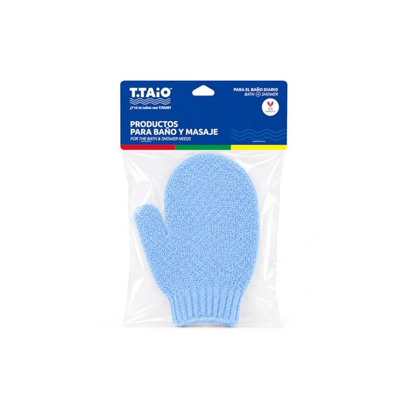 Manopla Exfoliante para Baño T Taio I Limpieza Corporal