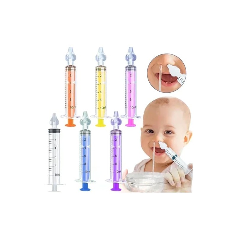 2 Enjuagues nasales para bebés en color azul. 2 PACK!