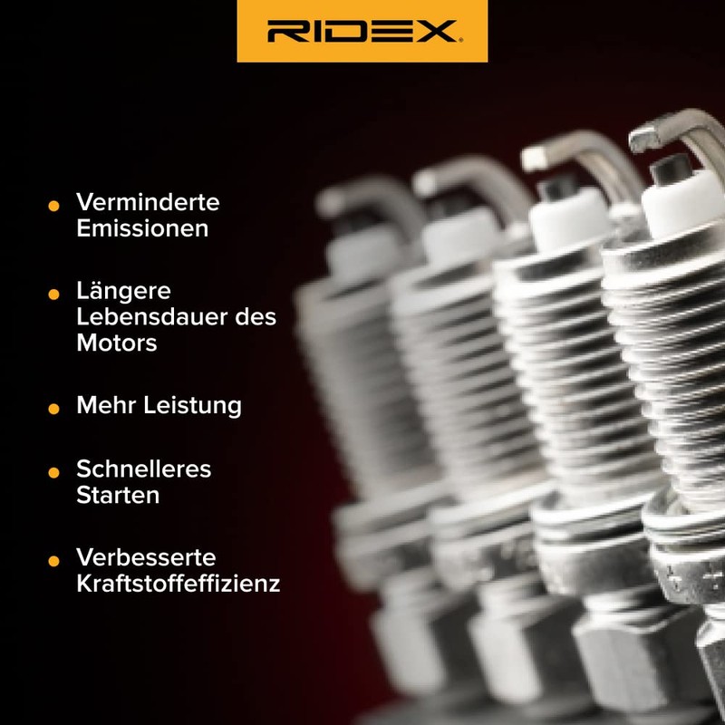 RIDEX 686S0129 Iridium Spark Plug