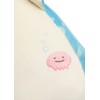 AQI Jinbesan Whale Plush Mochi Cushion -15-inch Plush