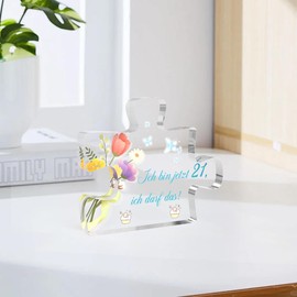 21st Birthday Gift, 21st Birthday Woman, Gifts for 21 Year Old Boys, Gifts for 21 Year Old Women, Birthday Decoration 21 Years Women, 21st Birthday Gift, Birthday Acrylic Decoration