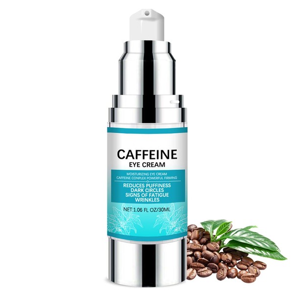 ARCHIDATE Caffeine Eye Cream for Dark Circles and Puffiness, Smooth
