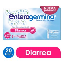 Enterogermina Probiotico Niños Y Adultos 20 Ampolletas - 5ml C/U