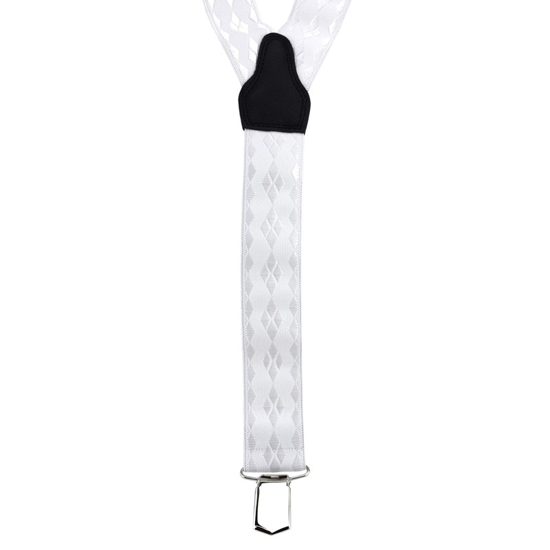 TigerTie Unisex Y-shaped braces with 3 extra strong clips, colour