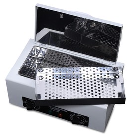 DDBESSIC High Temperature Cleaning Box, 122~392℉ 1.5L/0.4gal Multi-Functional Nail Salon Cleaning Supplies with Timer, Manicure Pedicure SPA Salon Cleaning Equipment for Beauty Hair Nail Metal Tools