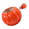 Gatuida Ceramic Pumpkin Shape Vase for Home Decor Artistic Modern
