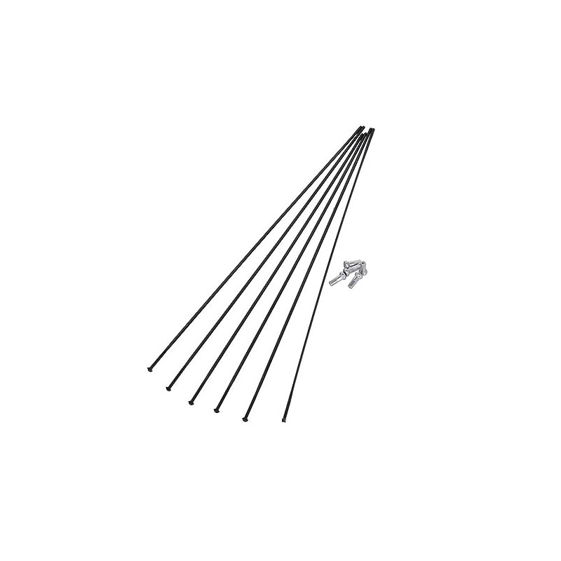 Dt Swiss Unisex - Adult ARC1400 Spoke Kit, Black, 62